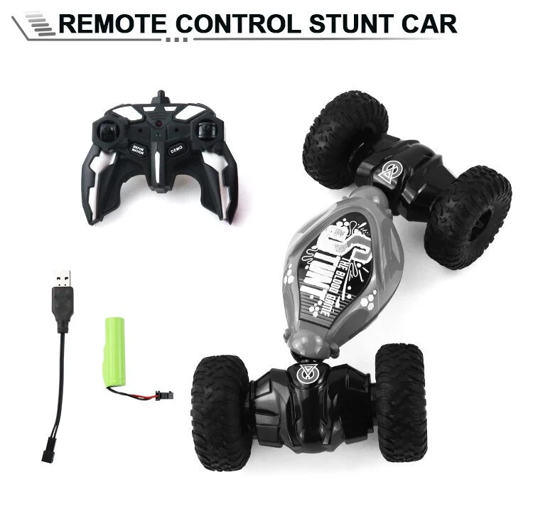 🔥  New Twist Car 🔥All Terrains Monster Trucks for Boys Gesture RC Stunt Car 360° Flips for Age 4-12