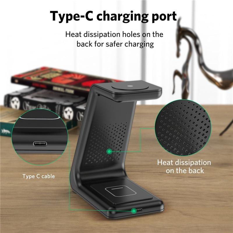 3 in 1 Wireless Charger